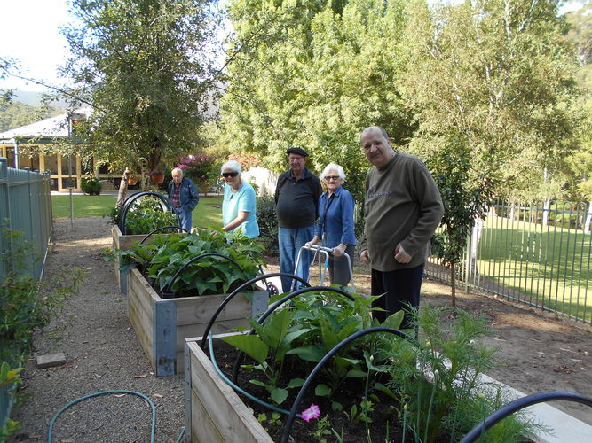 Wellbeing Garden update – AdventCare Yarra Ranges