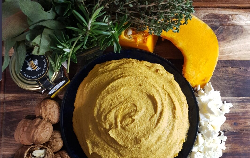 Pumpkin and Walnut Puree by Amanda Orchard