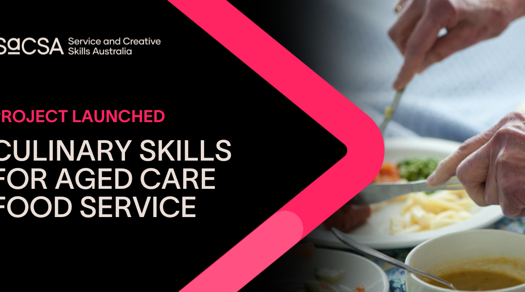 Culinary Skills for Aged Care Food Service project